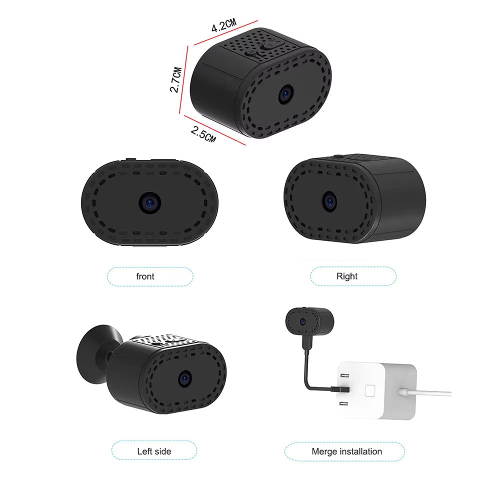Mini Cameras Wireless Wifi Remote Monitor Camera Super Small P2P Smart Camera Home Security Tiny IP Camera