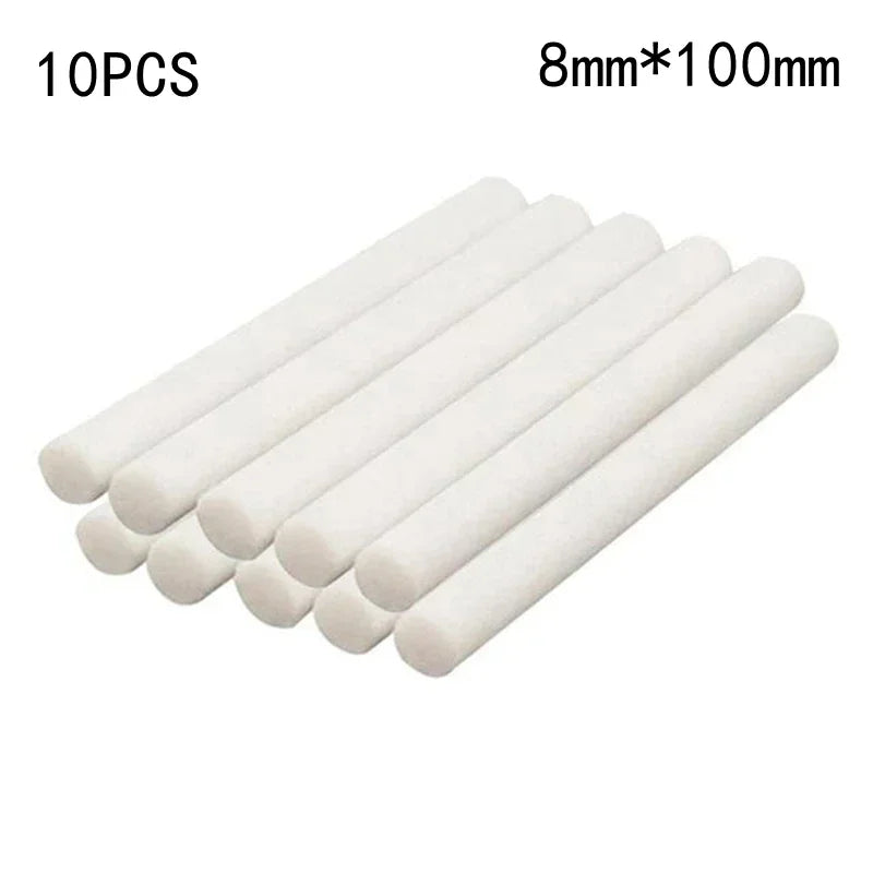 10Pcs/Pack Humidifier Filter Special Replacement Cotton Sponge Stick for USB Humidifier Aroma Diffuser Mist Maker Air Humidifier