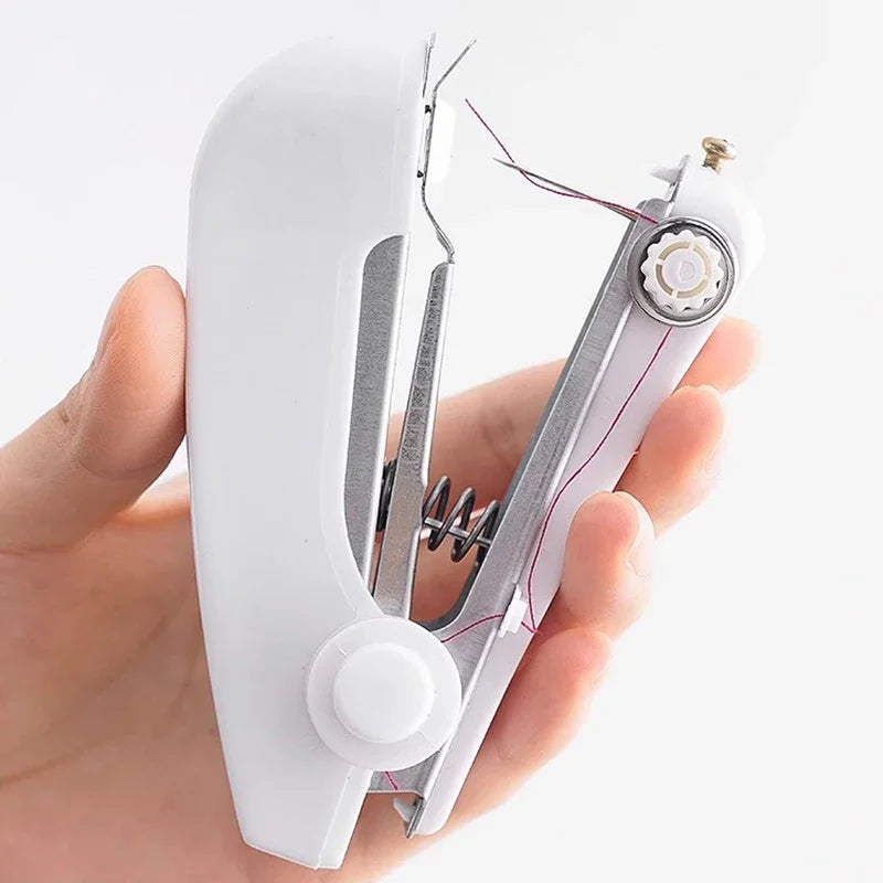 Portable Mini Cordless Stitch Machines Manual Sewing Machine Useful for DIY Household Clothes Leather Handheld Tools Accessories