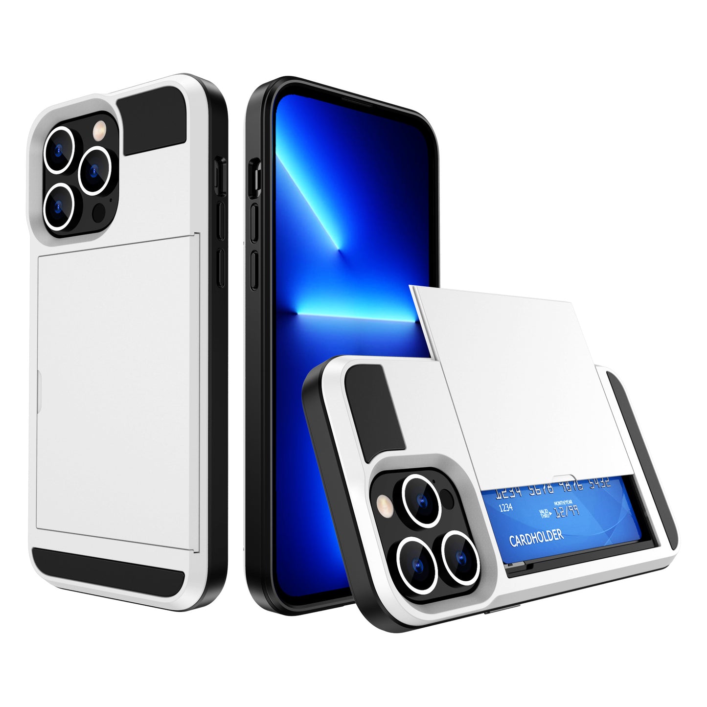 Suitable for Iphone14 Max Slide Card Phone Case