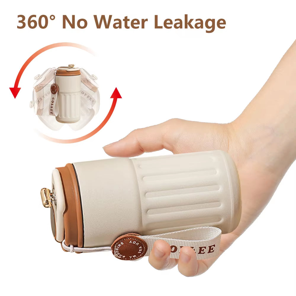 Smart Thermos Bottle Water with Digital Display Temperature Thermos Coffee Mug Stainless Steel Thermos Cup