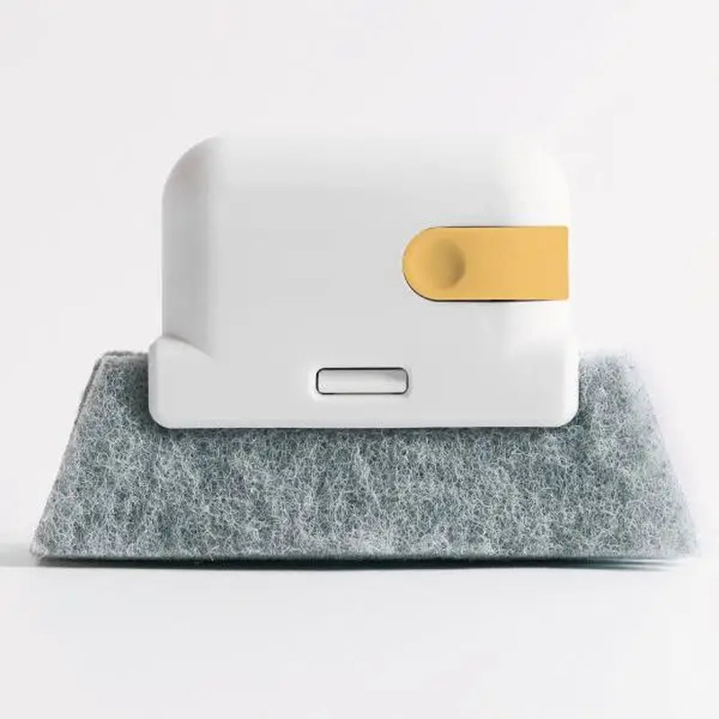 2 in 1 Groove Cleaning Tool Window Frame Door Groove Cleaning Brush Sliding Door Track Cleaning Tools Hand-Held Crevice Cleaner