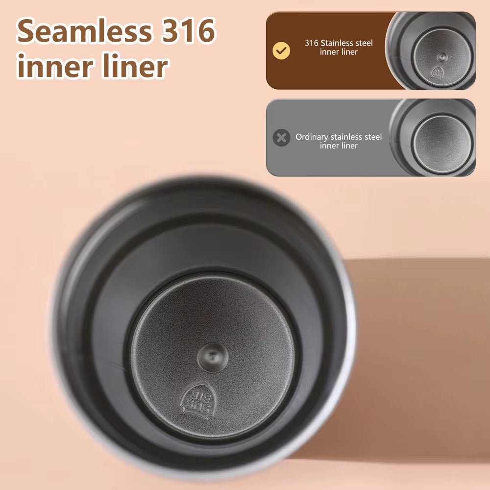 Smart Thermos Bottle Water with Digital Display Temperature Thermos Coffee Mug Stainless Steel Thermos Cup