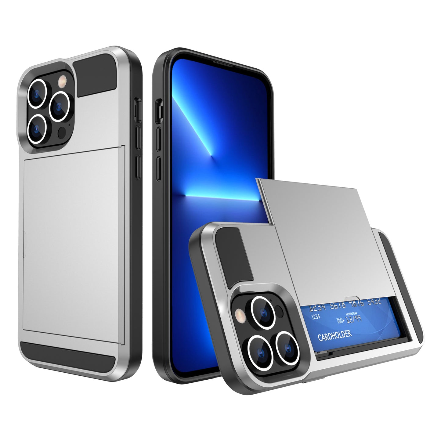 Suitable for Iphone14 Max Slide Card Phone Case