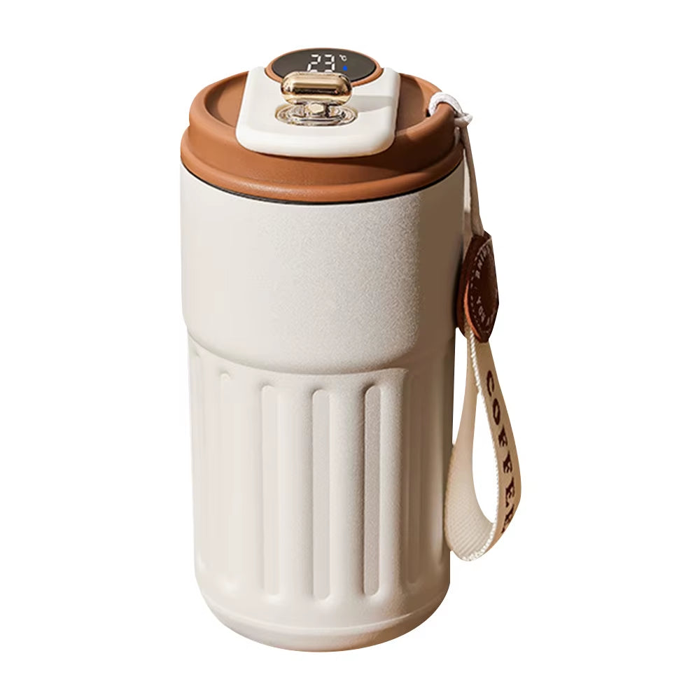 Smart Thermos Bottle Water with Digital Display Temperature Thermos Coffee Mug Stainless Steel Thermos Cup