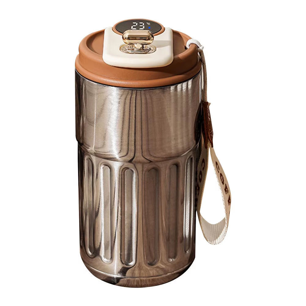 Smart Thermos Bottle Water with Digital Display Temperature Thermos Coffee Mug Stainless Steel Thermos Cup