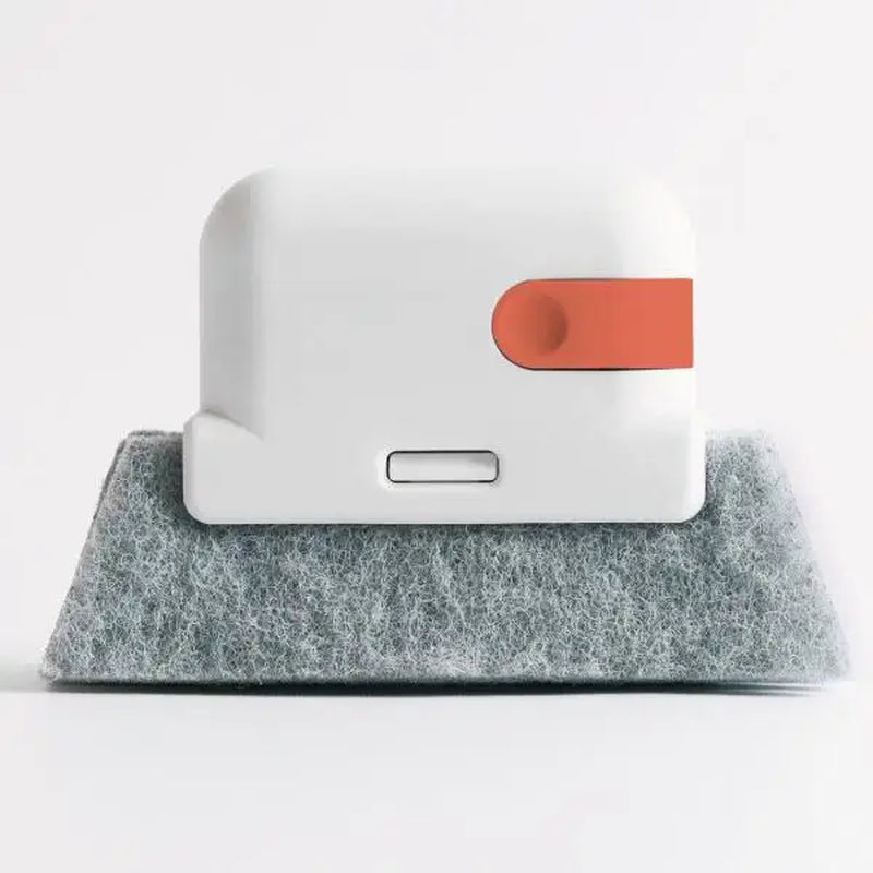 2 in 1 Groove Cleaning Tool Window Frame Door Groove Cleaning Brush Sliding Door Track Cleaning Tools Hand-Held Crevice Cleaner