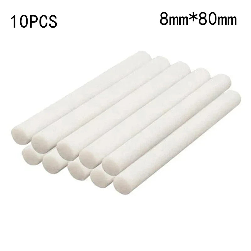 10Pcs/Pack Humidifier Filter Special Replacement Cotton Sponge Stick for USB Humidifier Aroma Diffuser Mist Maker Air Humidifier