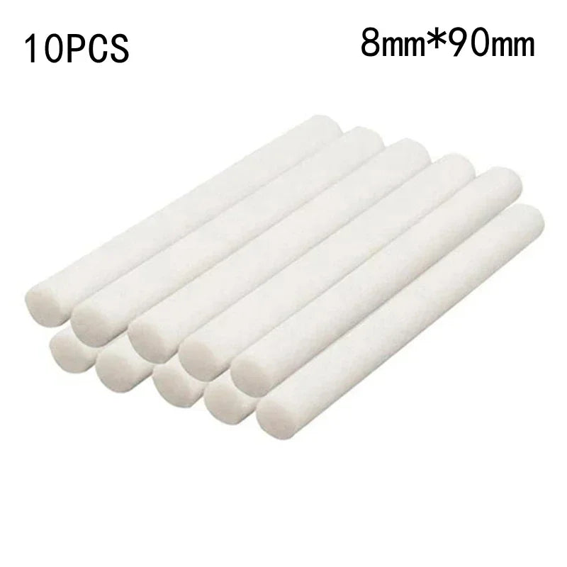 10Pcs/Pack Humidifier Filter Special Replacement Cotton Sponge Stick for USB Humidifier Aroma Diffuser Mist Maker Air Humidifier