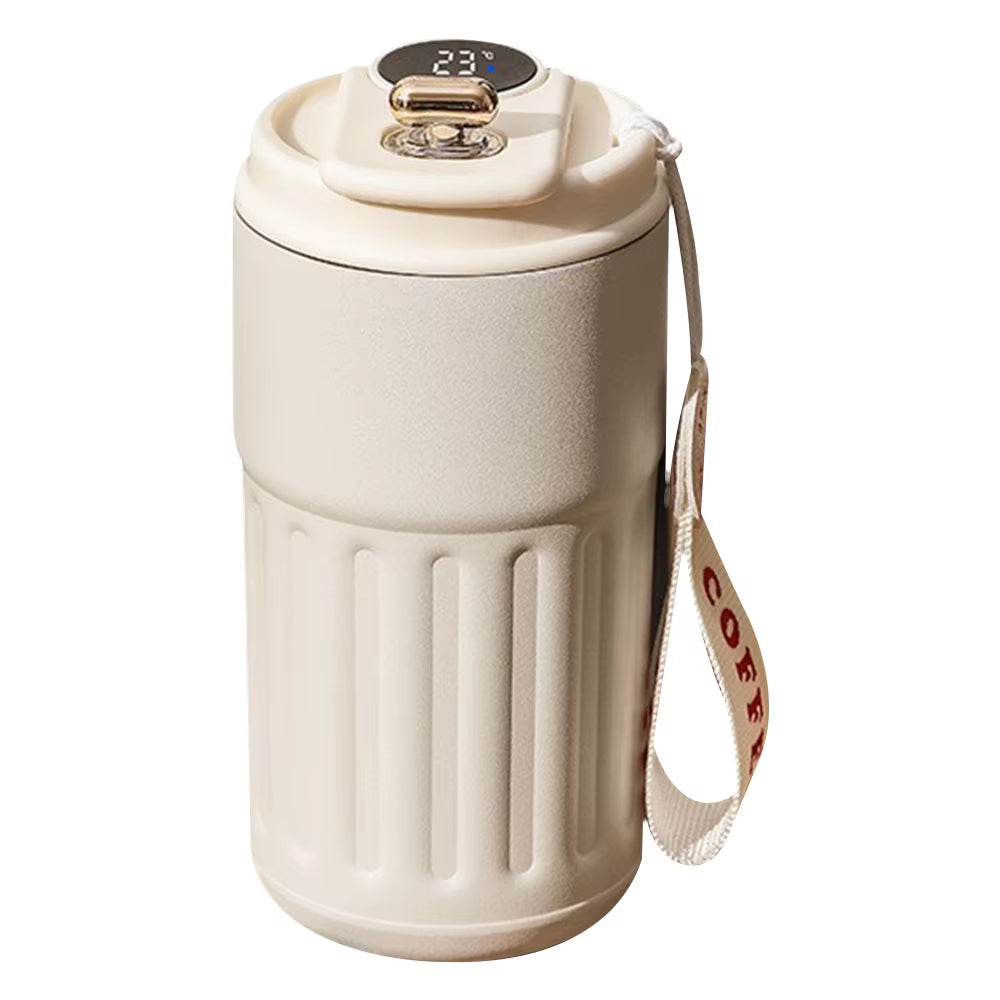 Smart Thermos Bottle Water with Digital Display Temperature Thermos Coffee Mug Stainless Steel Thermos Cup