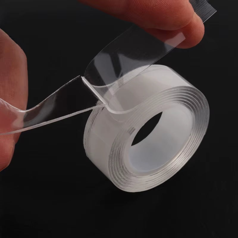 Waterproof Transparent Double Sided Nano Tape Reuse Home Tapes Adhesives Porcelain Wood Metal Plastic Super Glue